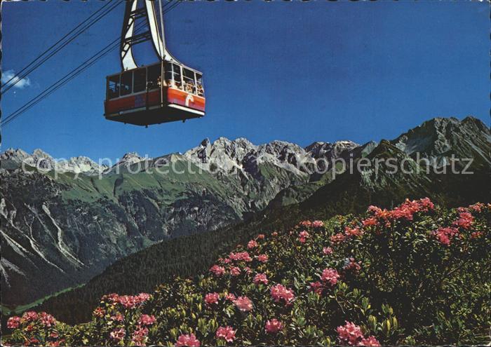 Seilbahn Fellhorn Oberstdorf Trettach Maedelegabel