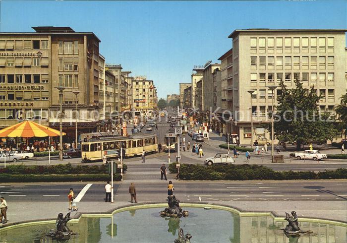 Strassenbahn Mannheim Planken