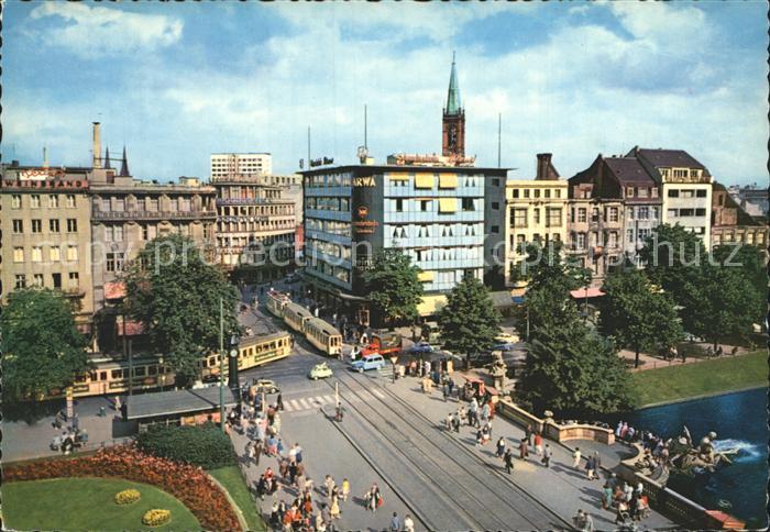 Strassenbahn Duesseldorf Corneliusplatz Koenigsallee