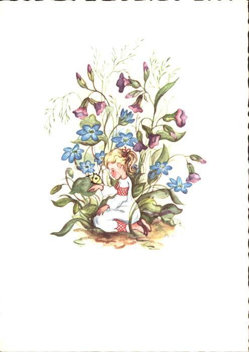 Kinder Child Enfants Leberbluemchen Schmetterling