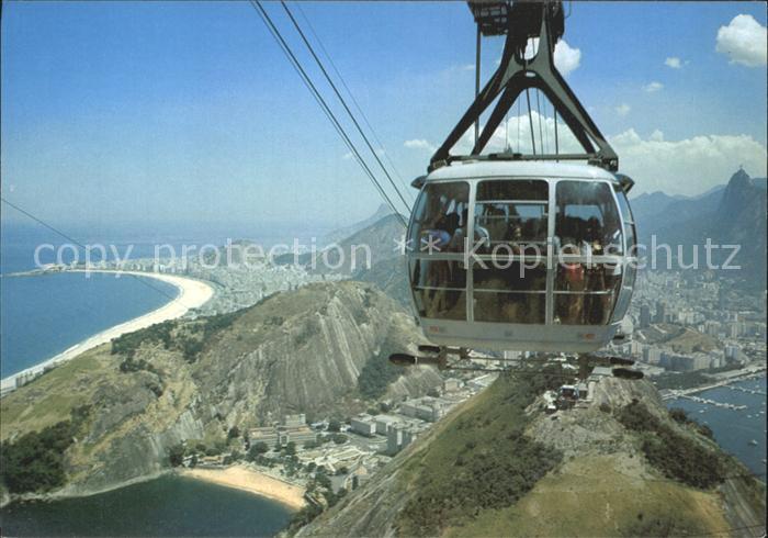 Seilbahn Pao de Acucario Rio de Janeiro