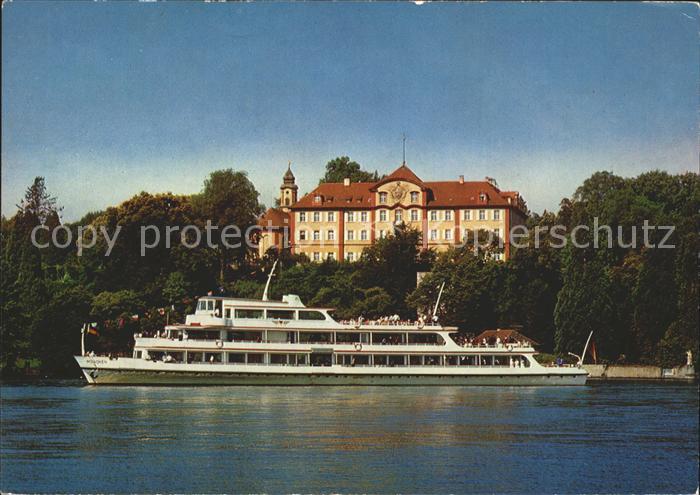 Motorschiffe Muenchen Insel Mainau Deutschordensschloss