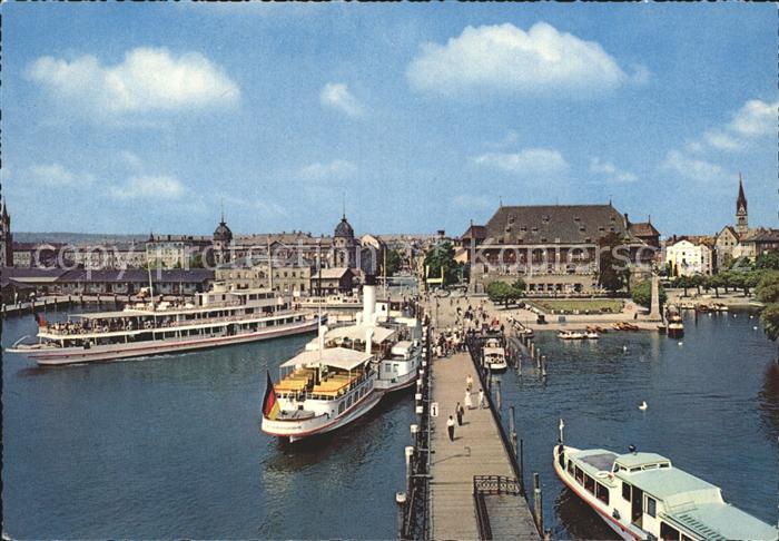 Motorschiffe Konstanz Hafen Konzil
