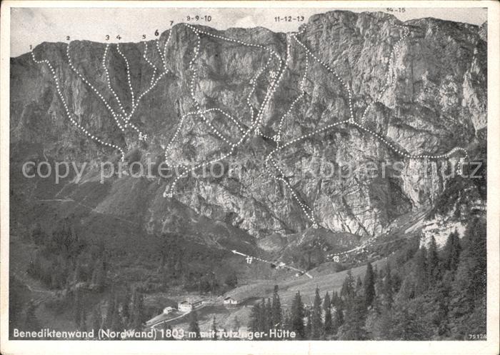 Bergsteigen Klettern Benediktenwand Tutzinger-Huette