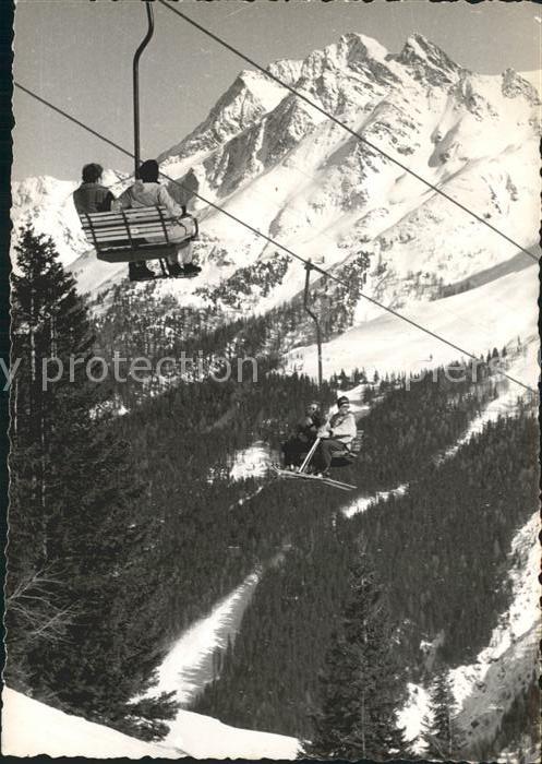 Sessellift Schindler St. Anton am Arlberg Gampen Kapall