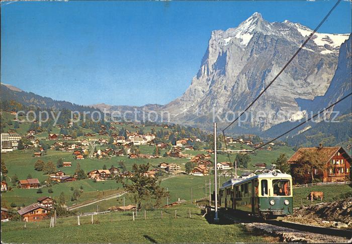 Eisenbahn Grindelwald Wetterhorn