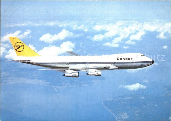 Flugzeuge Zivil Condor Jumbo-Jet Boeing 747