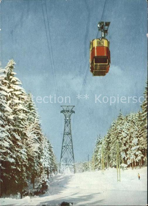 Seilbahn Krkonose Lanovka z Janskych Lazni Cernou horu