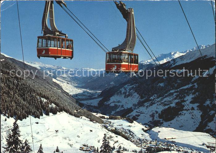 Seilbahn Disentis Buendner Oberland