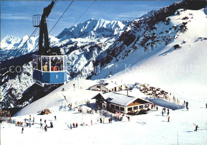 Seilbahn Hochalm Wettersteingebirge