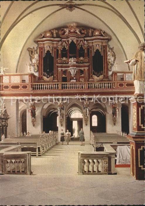 Kirchenorgel Schloss Corvey Hoexter