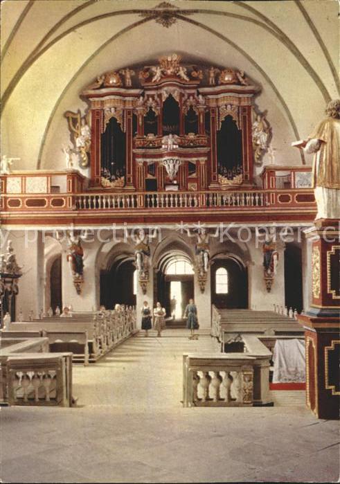 Kirchenorgel Schloss Corvey Höxter