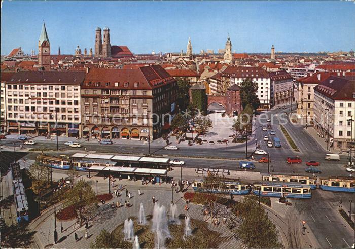 Strassenbahn Muenchen Sendlinger Tor-Platz