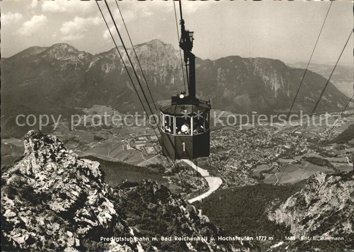 Seilbahn Predigtstuhl Bad Reichenhall Hochstaufen