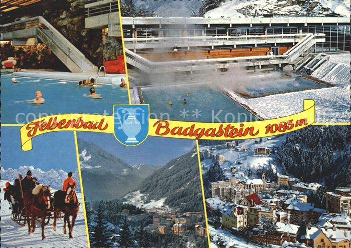 Badgastein Felsenbad Schlittenfahrt Radhausberg