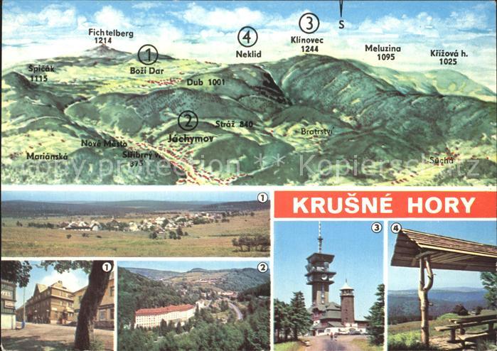 Krusne Hory Bozi Dar Jachymov Klinovec Neklid