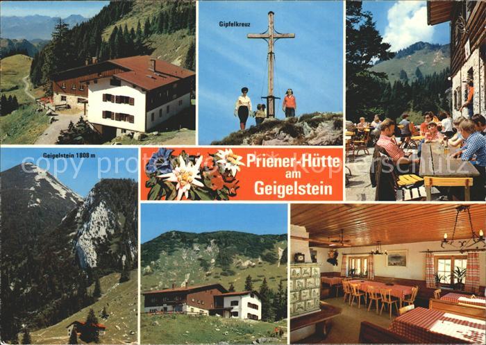 Priener Huette Geigelstein Gipfelkreuz