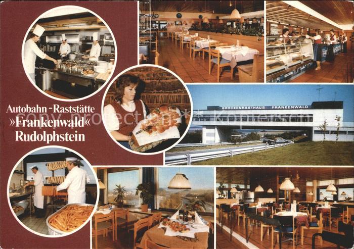 Rudolphstein Autobahn-Raststaette Frankenwald