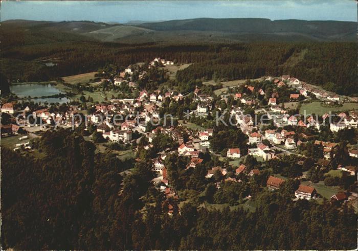 Hahnenklee-Bockswiese Harz Fliegeraufnahme