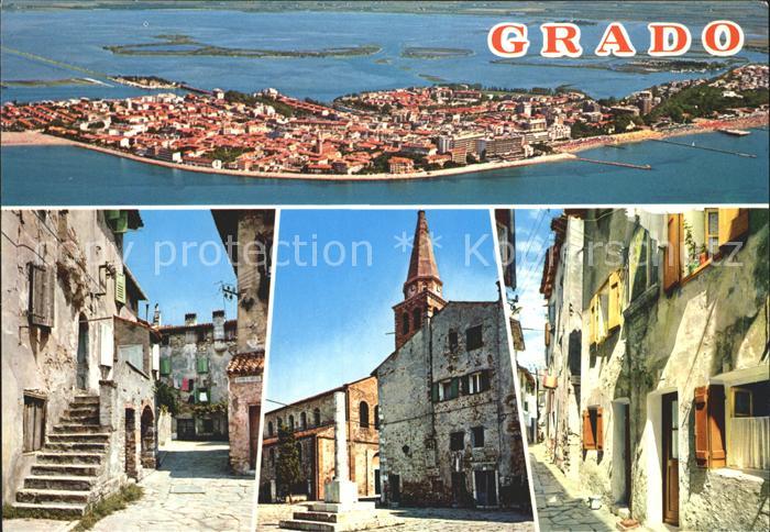 Grado Gorizia Altstadt Ansichten