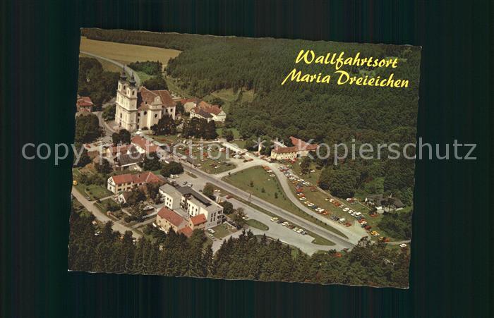 Maria Dreieichen Fliegeraufnahme Bruedlkapelle