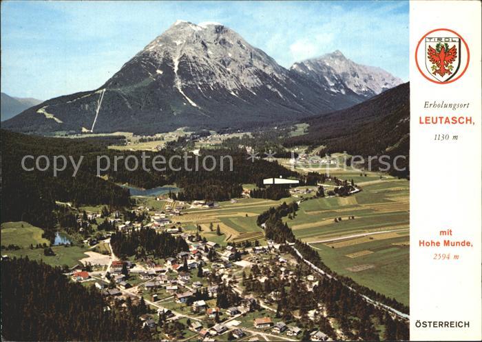 Weidach Leutasch Fliegeraufnahme Hohe Munde Rauthhuette Sessellift