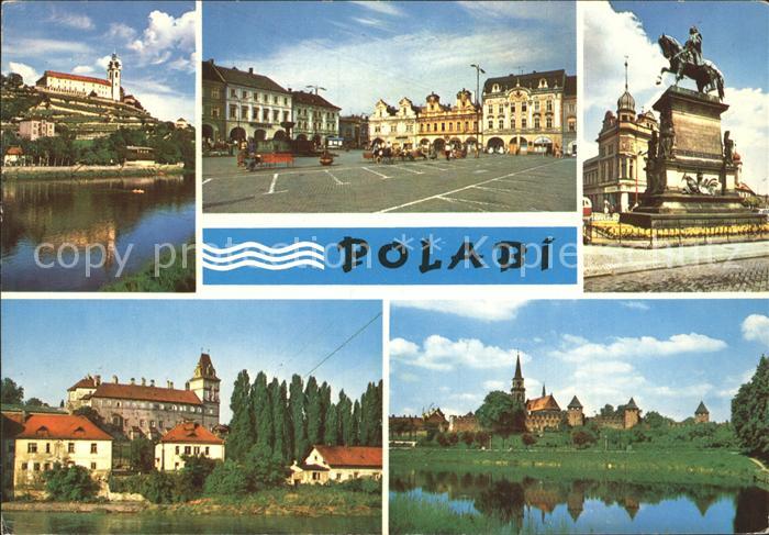 Melnik Tschechien Zamek Kolin namesti Podebrady pomnik Jiriho