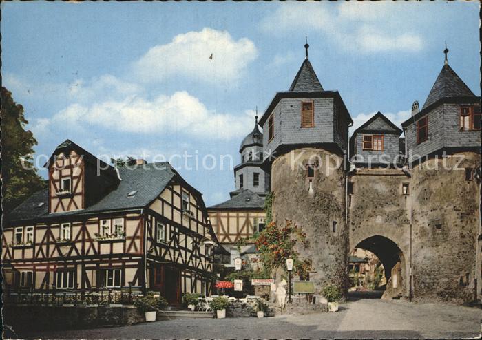 Braunfels Hotel-Restaurant Turmschaenke Schlossaufgang