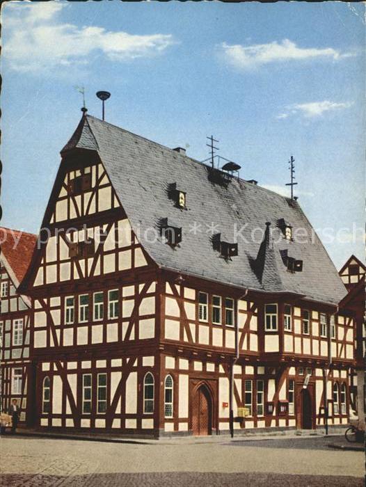 Schotten Hessen Fachwerk-Rathaus