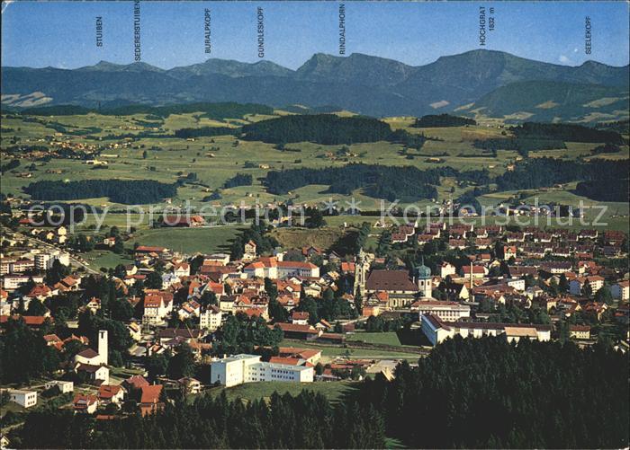 Lindenberg Allgaeu Fliegeraufnahme Stuiben Sedererstuiben Hochgrat