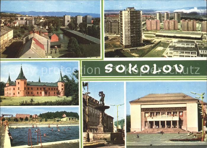 Sokolov Okresni mesto vyznamne stredisko prumyslu