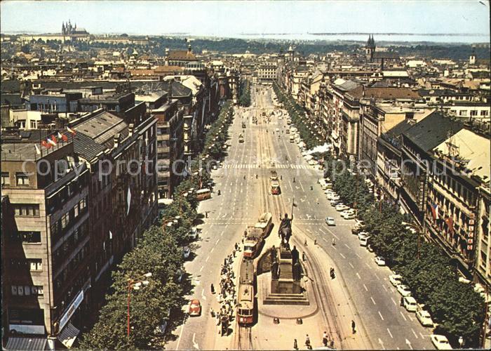 Praha Prahy Prague Wenzelsplatz