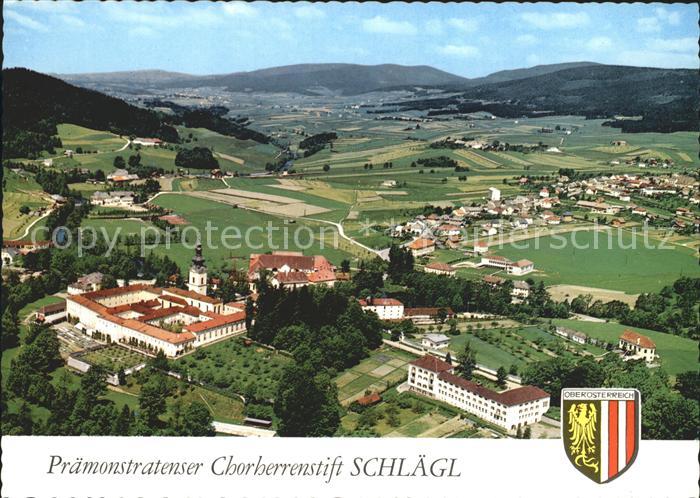 Schlaegl Fliegeraufnahme Praemonstratenser Chorherrenstift