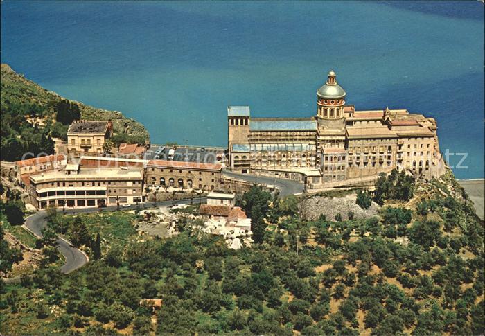 Tindari Santuario Fliegeraufnahme