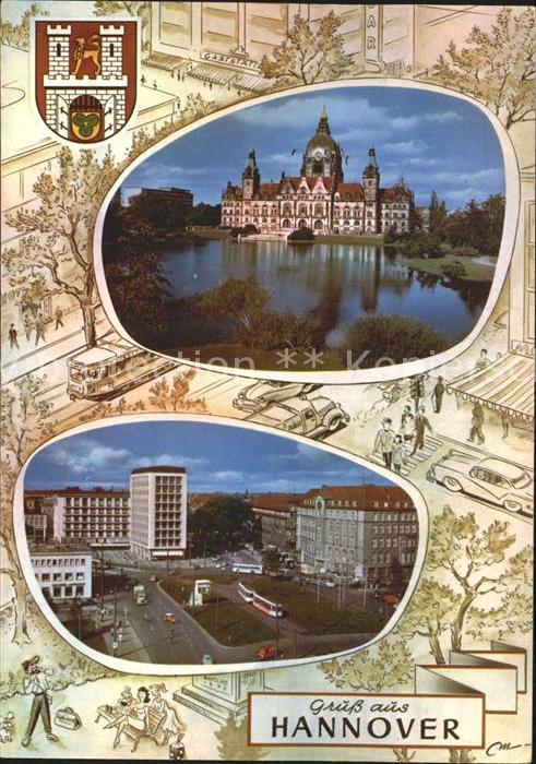 HANNOVER CITY Schloss Teilansicht