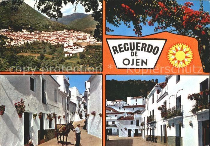 Ojen Esel Strassenmotiv