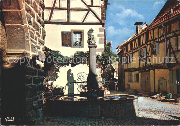 Riquewihr Haut Rhin Brunnen