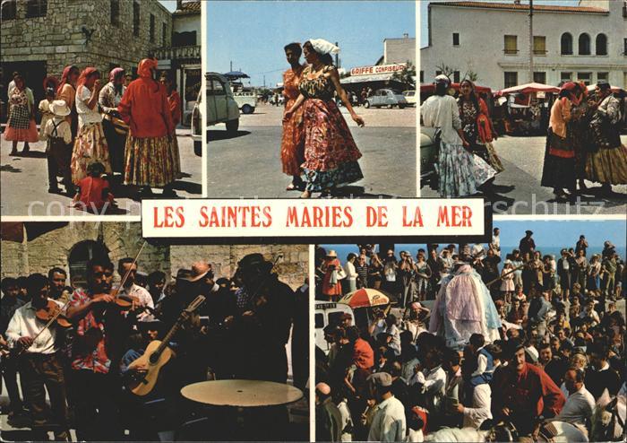 Saintes-Maries-de-la-Mer Les Gitans procession Saintes Salome Ja