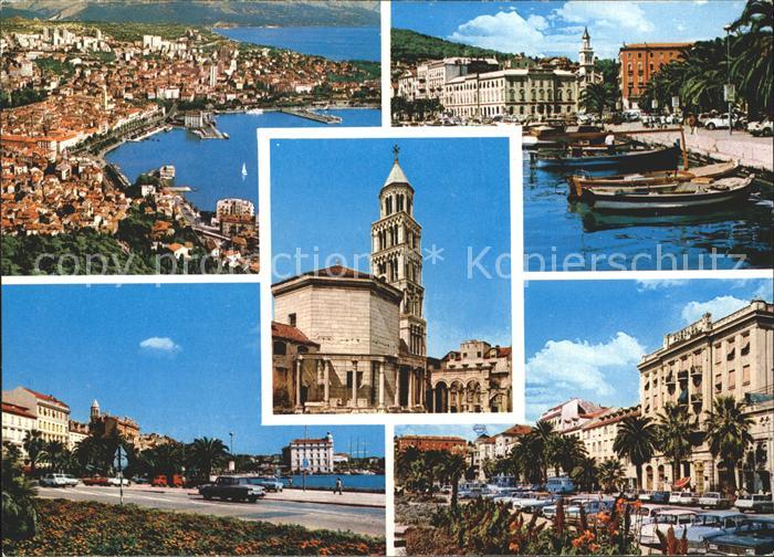 Zagreb Kirche Hafen Fliegeraufnahme