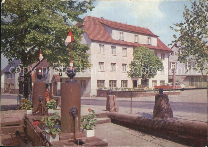 Beerfelden Odenwald Gasthof Zur Muemlingquelle