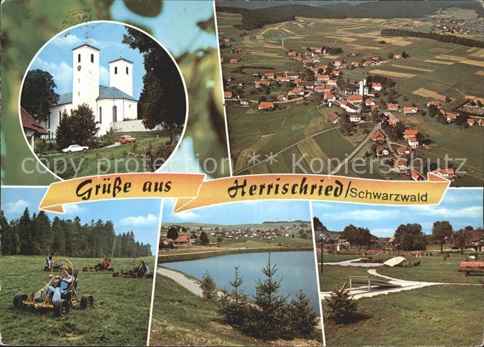 Herrischried Kirche Fliegeraufnahme