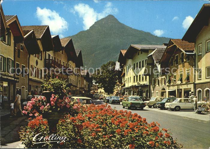 Golling Salzach Strassenmotiv