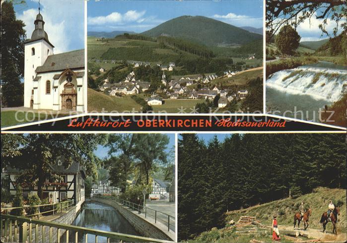 Oberkirchen Sauerland Kirche Pferd