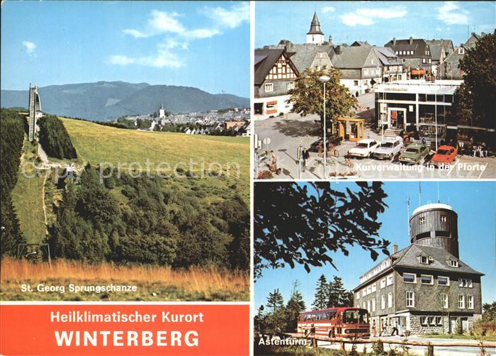 Winterberg Hochsauerland St. Georg Sprungschanze Kurverwaltung Astenturm
