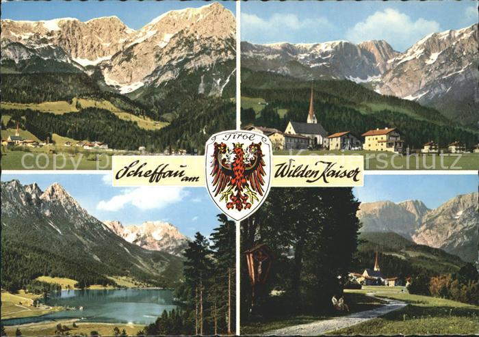 Scheffau Wilden Kaiser Wilden Kaiser Ellmauer Tor Hintersteinersee Promenade