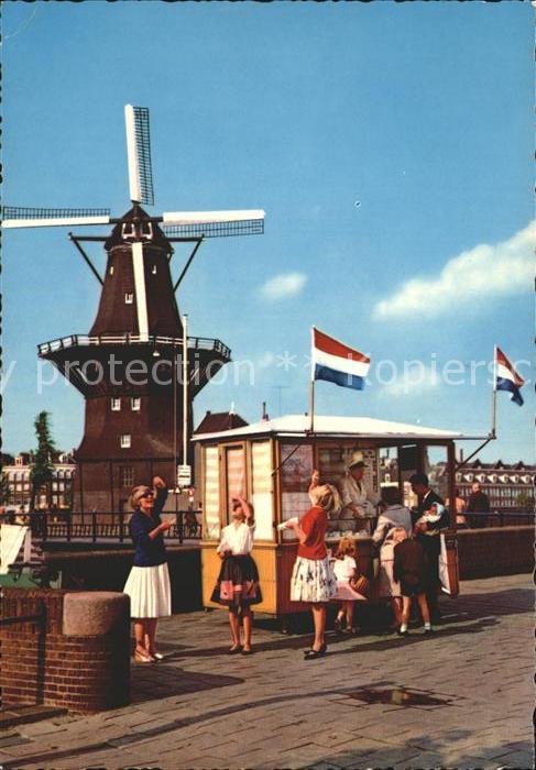 Amsterdam Niederlande Windmuehle