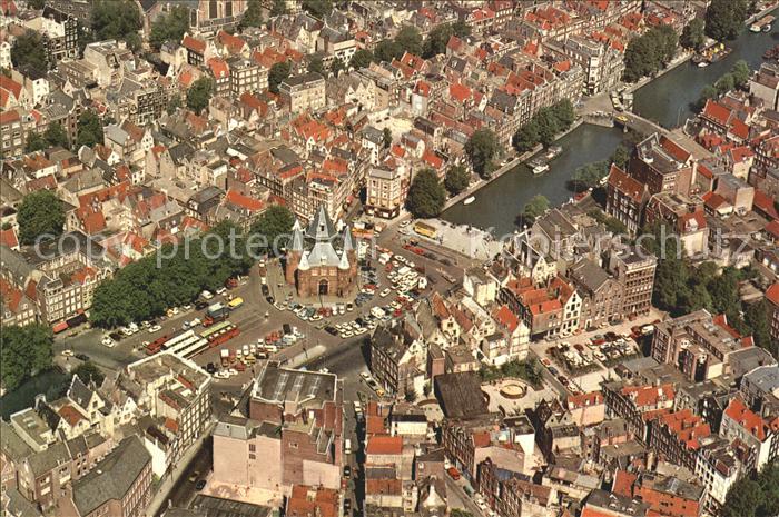 Amsterdam Niederlande Fliegeraufnahme