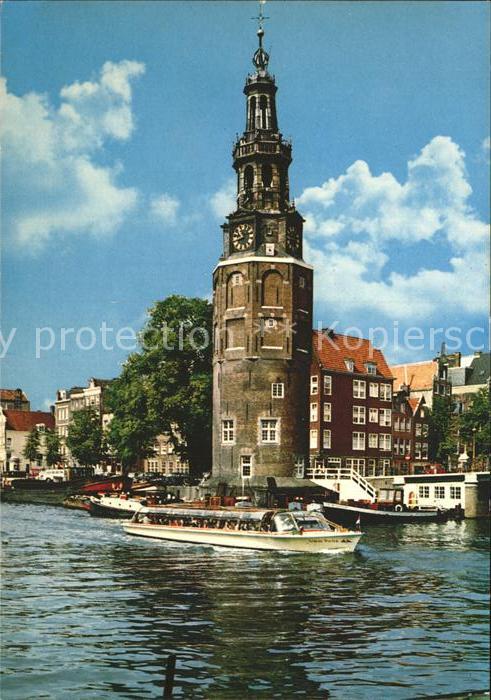 Amsterdam Niederlande Montelbaantoren