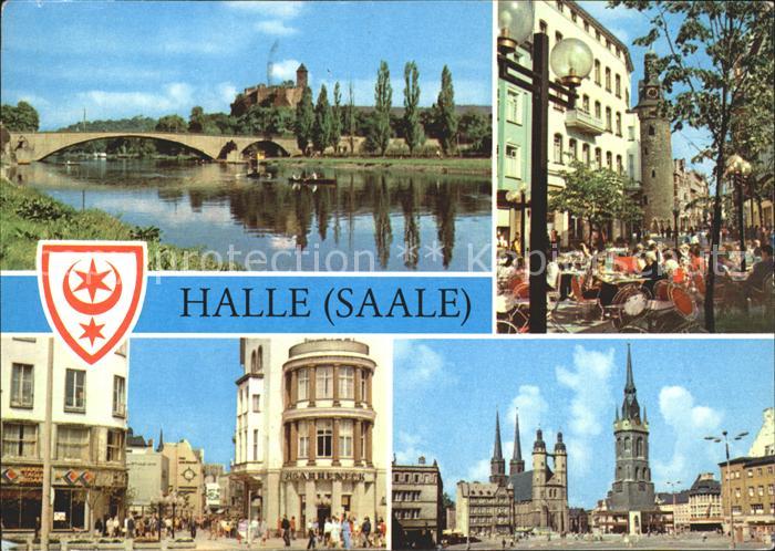 Halle Saale Burg Giebichenstein Klement-Gottwald-Strasse Hansering Markt