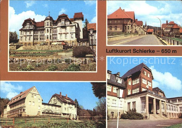 Schierke Harz Erholungsheim Franz Mehring Brockenstrasse